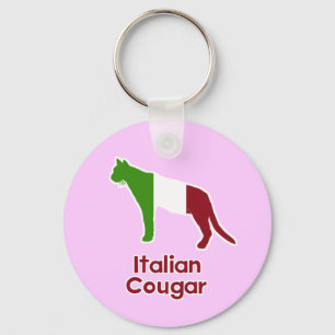 Italiaanse cougar sleutelhanger