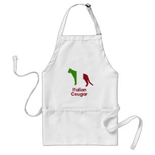 Italiaanse cougar standaard schort