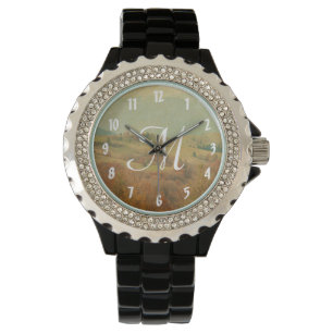 Italiaanse Country Side Rolling Green Hills horlog Horloge
