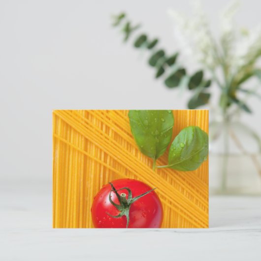 Italiaanse Cuisine Briefkaart (Staand voorkant)