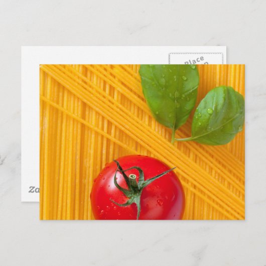 Italiaanse Cuisine Briefkaart (Voorkant / Achterkant)