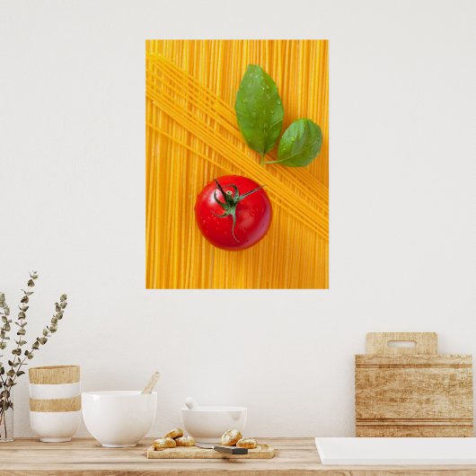 Italiaanse Cuisine Poster (Keuken)