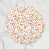 ITALIAANSE CUTIES Het schattige Italiaanse pasta p Bedankjes Labels (Achterkant)