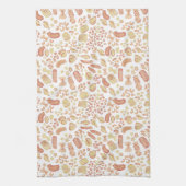 ITALIAANSE CUTIES Het schattige Italiaanse pasta p Theedoek (Verticaal)