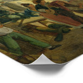 Italiaanse danseres, Napels, 1836 Poster (Hoek)