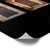 Italiaanse deuren (Porte d'Italia) Poster (Hoek)