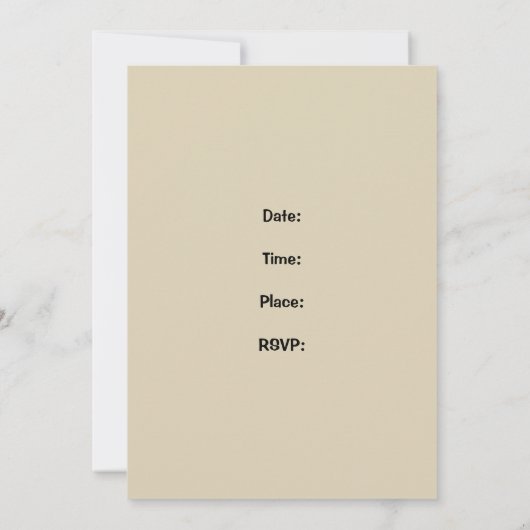 Italiaanse diner kaart (Achterkant)