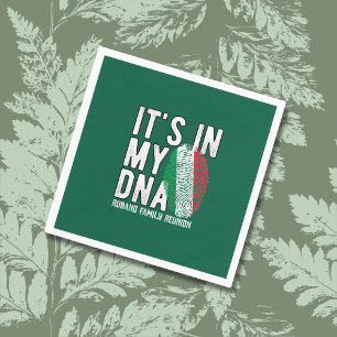 Italiaanse DNA-familiehereniging uitnodiging Servet