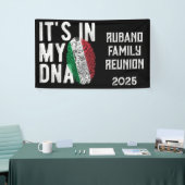 Italiaanse DNA-familiereünie Spandoek (Beurs)