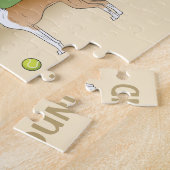 Italiaanse dolfijnen in een Cartoon-kunst van een  Legpuzzel (Zijkant)