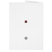 Italiaanse Dorpsschildering van huizen Blank (Achterkant)