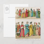 Italiaanse dress briefkaart (Voorkant / Achterkant)