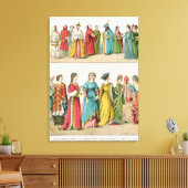 Italiaanse dress canvas afdruk (Insitu (Woonkamer))