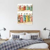 Italiaanse dress canvas afdruk (Insitu (Slaapkamer))