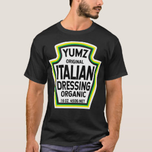 Italiaanse dressing salade Easy Halloween kostuum T-shirt