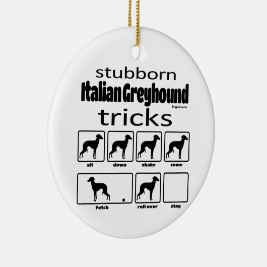 Italiaanse driekleppige riks keramisch ornament (Rechts)