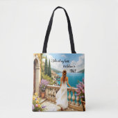 Italiaanse Droom Reis Tote Bag (Voorkant)