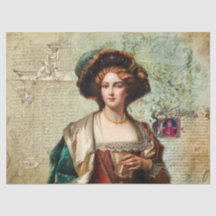 Italiaanse edelvrouw en brieven