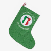 Italiaanse engelenvlag voor Kerstmis Grote Kerstsok (Voorkant (Hangend))