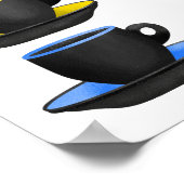 Italiaanse Espresso Coffee Pot Poster (Hoek)