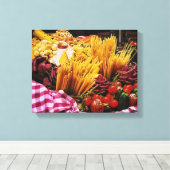 Italiaanse Eten Fotografie, Keuken Wanddecoratie (Insitu (Houten vloer))
