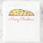 Italiaanse feestdag biscotti Stickers met prettige (Tas)