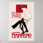 ITALIAANSE FEMINISME c. 1920 Poster (Voorkant)
