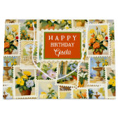 Italiaanse Festieve Patroon Cadeautas (Voorkant)