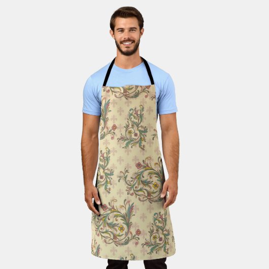 Italiaanse Florentijnse bloei Schort (Gedragen)