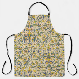 Italiaanse Florentijnse bloei Schort