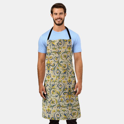 Italiaanse Florentijnse bloei Schort (Gedragen)