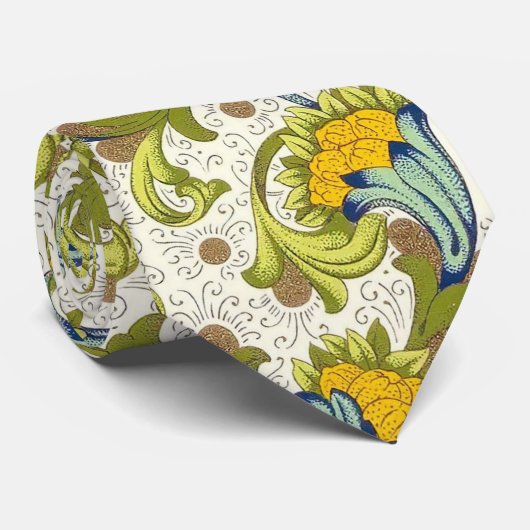 Italiaanse Florentijnse bloei Stropdas (Opgerold)