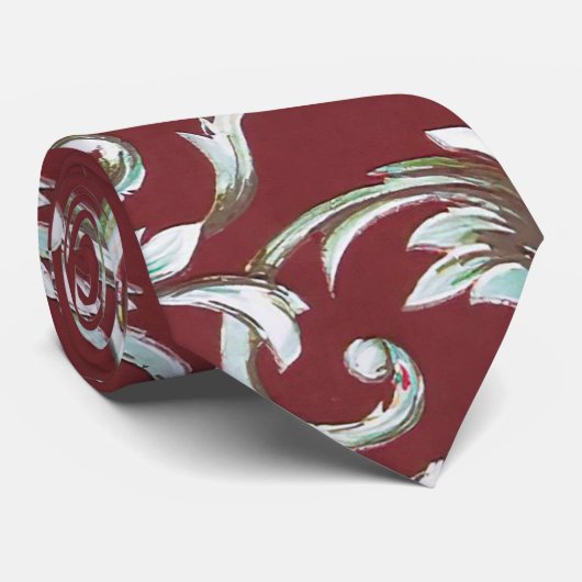 Italiaanse Florentijnse bloei Stropdas (Opgerold)