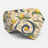 Italiaanse Florentijnse bloei Stropdas (Opgerold)