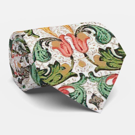 Italiaanse Florentijnse bloei Stropdas (Opgerold)