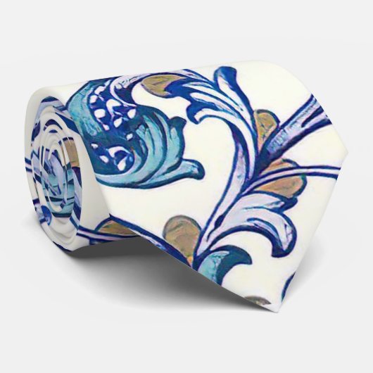 Italiaanse Florentijnse bloei Stropdas (Opgerold)