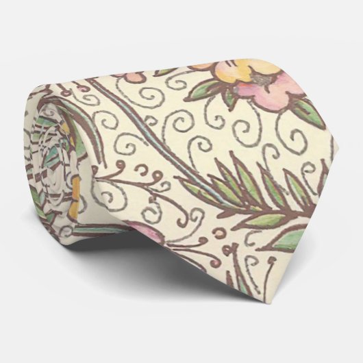 Italiaanse Florentijnse bloei Stropdas (Opgerold)