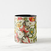 Italiaanse Florentijnse bloei Tweekleurige Koffiemok (Center)