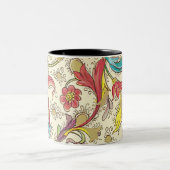 Italiaanse Florentijnse bloei Tweekleurige Koffiemok (Center)