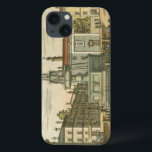 Italiaanse fontein op het stadsplein door Falda iPhone 13 Hoesje<br><div class="desc">Dit werk van de Italiaanse kunstenaar en architect Giovanni Battista Falda shows een prachtig stadsplein met een geweldige fontein in het midden. Zet een beetje oud Rome in je huis met dit schilderij.</div>
