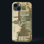 Italiaanse fontein op het stadsplein door Falda iPhone 13 Hoesje<br><div class="desc">Dit werk van de Italiaanse kunstenaar en architect Giovanni Battista Falda shows een prachtig stadsplein met een geweldige fontein in het midden. Zet een beetje oud Rome in je huis met dit schilderij.</div>
