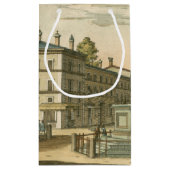 Italiaanse fontein op het stadsplein door Falda Klein Cadeauzakje (Achterkant)