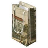 Italiaanse fontein op het stadsplein door Falda Klein Cadeauzakje (Voorkant Gekanteld)