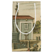 Italiaanse fontein op het stadsplein door Falda Klein Cadeauzakje (Voorkant)