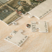 Italiaanse fontein op het stadsplein door Falda Legpuzzel (Zijkant)