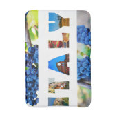 Italiaanse foto's van wijnbouw badmat (Voorkant Verticaal)