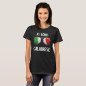 Italiaanse Funny Italië Slang Italia Pun Io Sono C T-shirt (Voorkant volledig)
