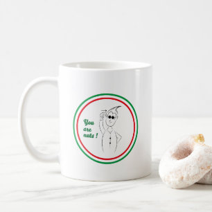 Italiaanse gebaren - Noten Koffiemok