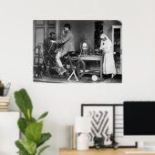 Italiaanse gehandicapte Soldaat, jaren 1910 Poster (Thuiskantoor)