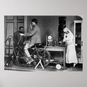 Italiaanse gehandicapte Soldaat, jaren 1910 Poster